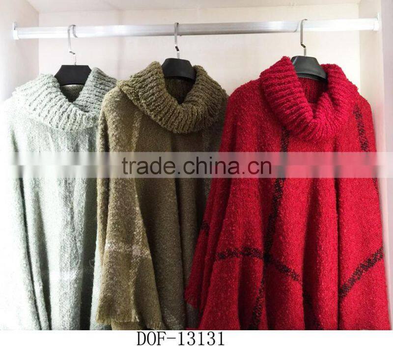 Fashion hot lady knitting acrylic new stole for winter