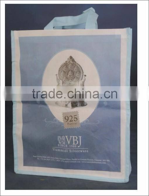 Non-Woven Bag with Flat Bottom and handles