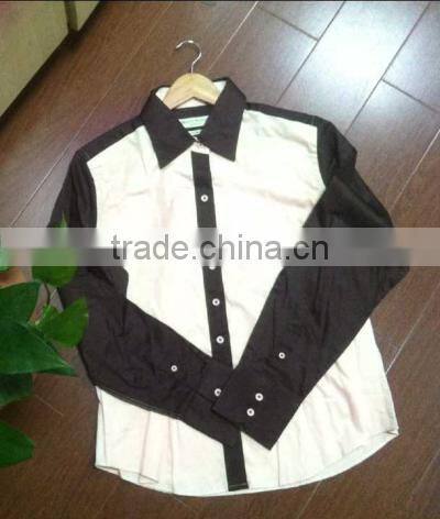 Women Blouses Long Sleeve Custom Made Shirt Summer Autumn 100% Cotton Femininas Ladies Tops Fashion 2015