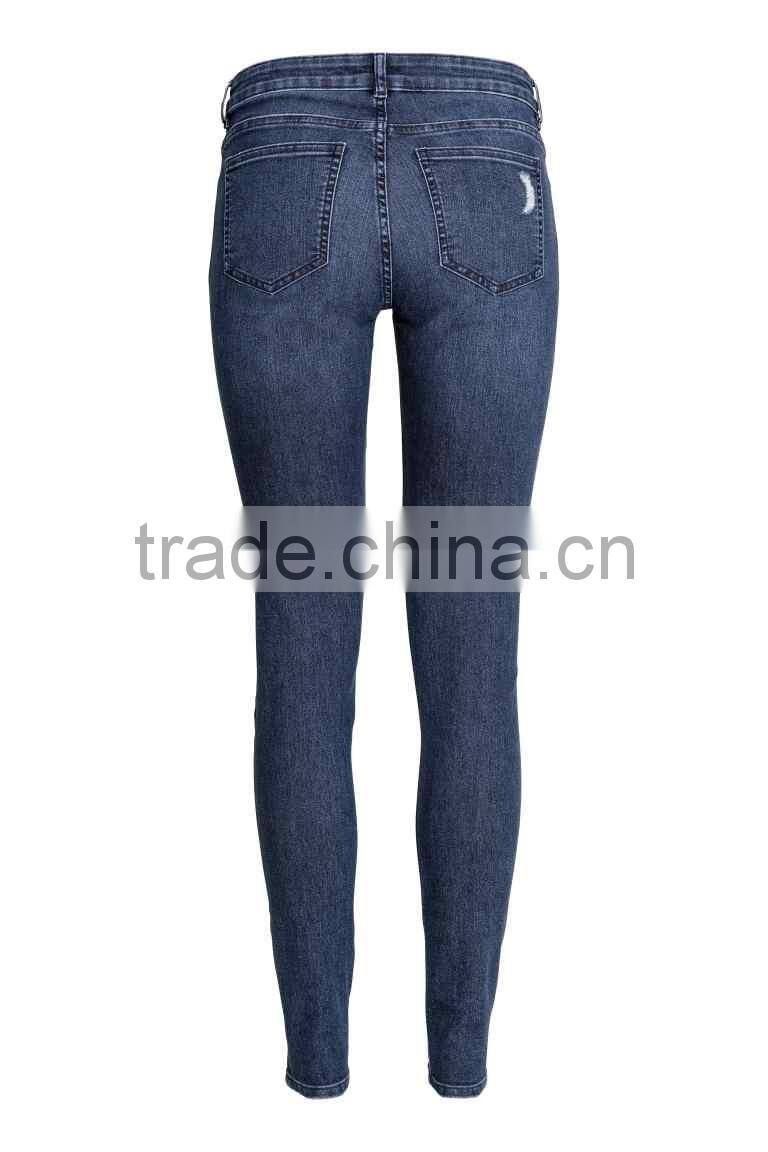 2016 summer women denim pants,women corpped jean,Superstretch trousers