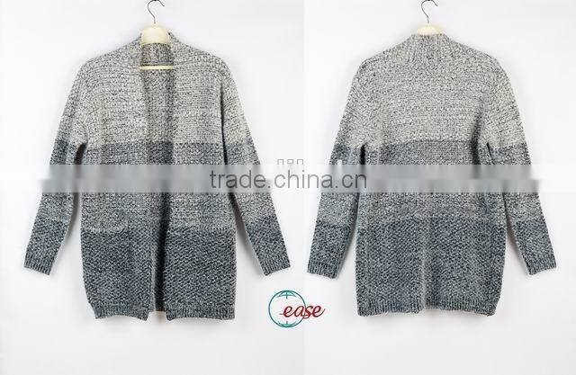 china factory men's fashion cardigan knit sweater