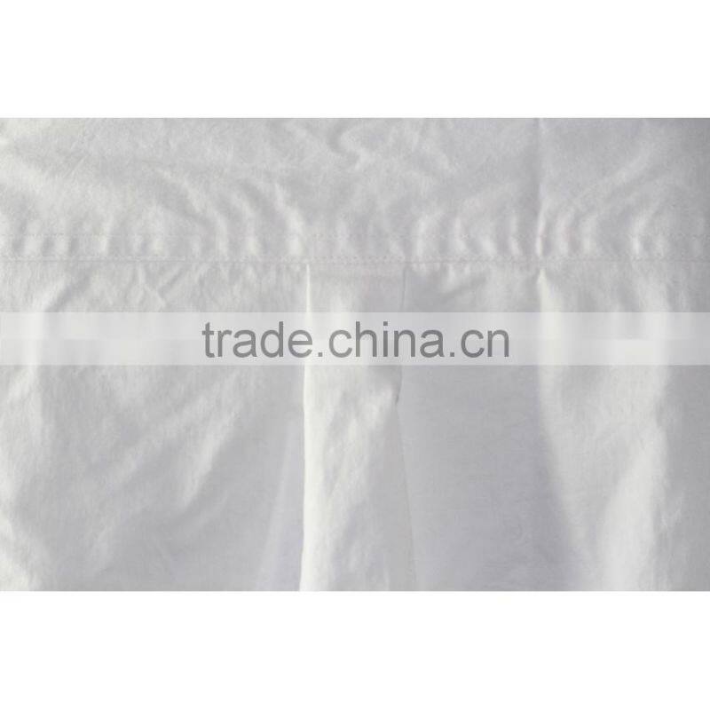 mens white poplin printed casual long sleeve button down shirt