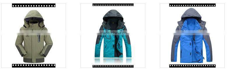 High Collar Windproof Men Zipper Polar Fleece Jacket