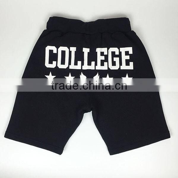 2016 Boys Black Cotton Shorts
