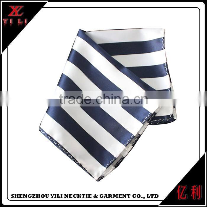 Best quality cheap new design suit handkerchief silk