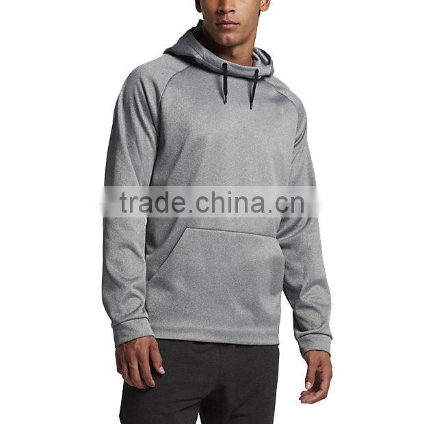 2017 fashion OEM Men Breathable athletic jogging Sports dri fit training hoodies wholesale