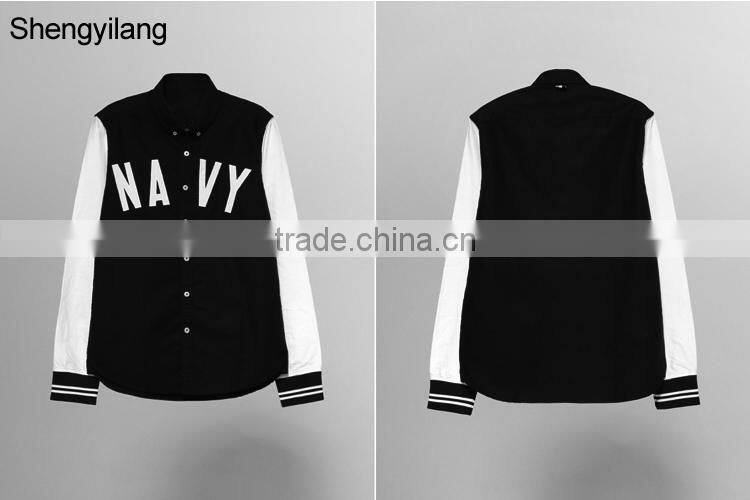 Wholesale latest shirt designs for men 2016 guangzhou manufacturers