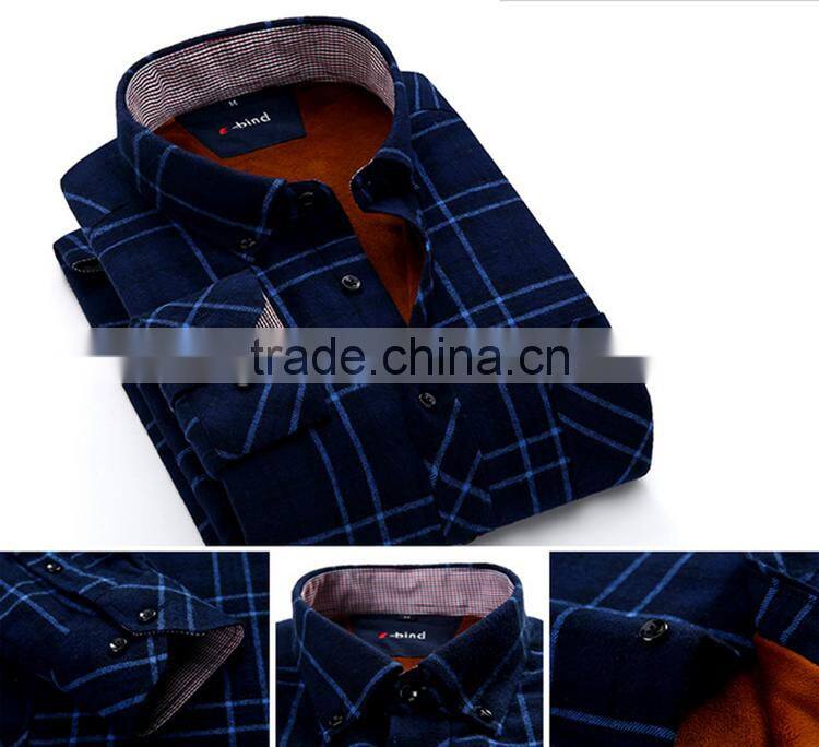 Alibaba wholesale plaid microfiber flannel shirt designs for men fashionable dress shirt manufacturers