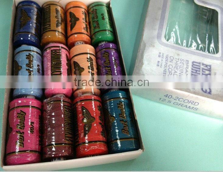 high quality polyester sewing threads