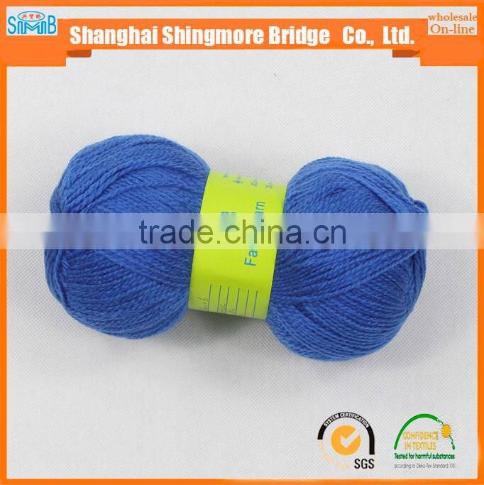 2016 hot wholesale online shopping acrylic knitting yarn from china knitting yarn supplier