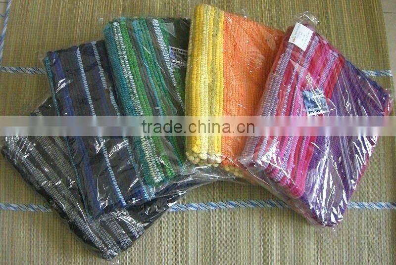 cotton mat by hand made MADE IN China