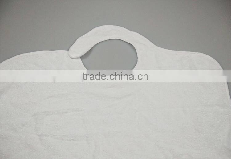 Cotton baby apron bath towel with hood