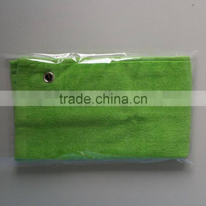 cotton terry velour golf towels