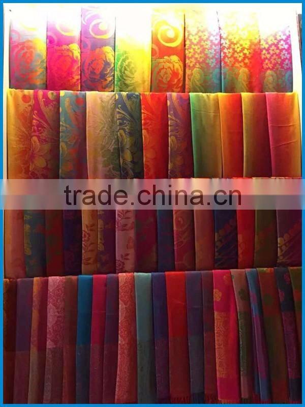 Women's pashmina jacquard cotton cheap wholesale shawl