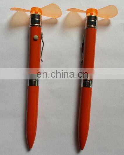 low price good quality pen with fan multifuction fan pen