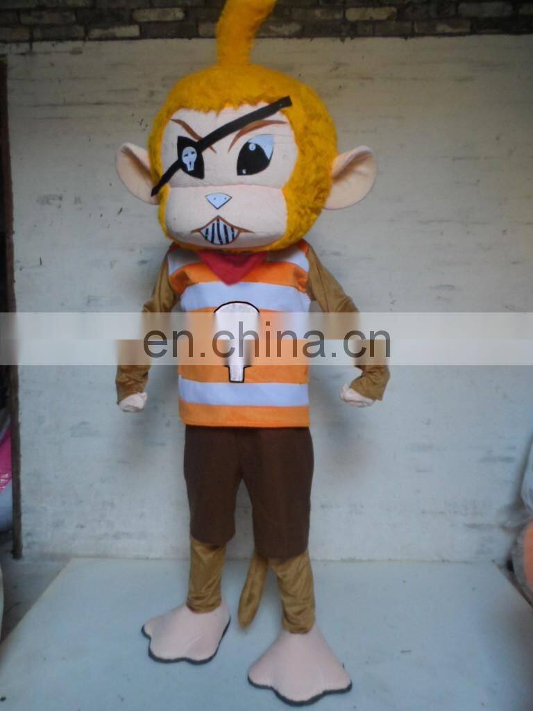 Angry monkey mascot costume,used mascot costumes for sale