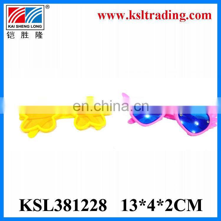 Promotional toy children plastic toy glasses(3pcs)