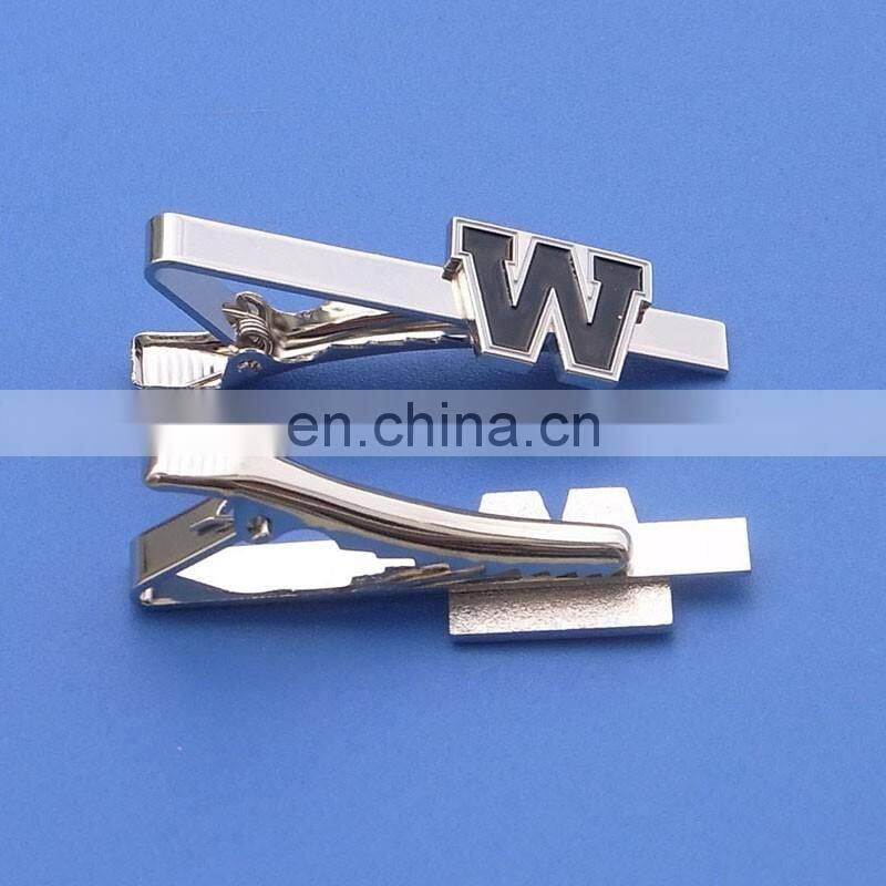 Custom Logo Metal Set Gifts Tie Pin Clip and Cufflinks