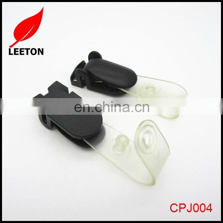 Plastic ID name badge clip