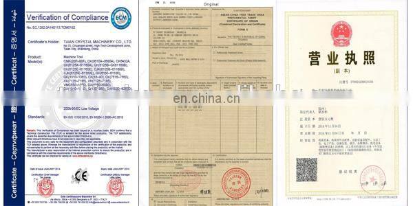 three phase or single phase metal cnc lathe 220v for sale CK0640C