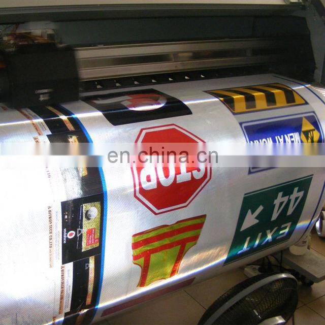 Pressure sensitive high adhesive pvc reflective vinyl For Printing