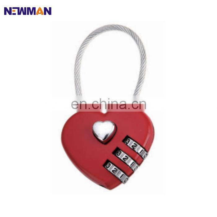 NEWMAN CP8055 luggage security combination cable lock