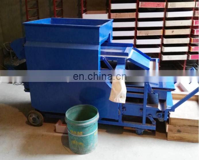 Automatic yellow mealworm larvae separator/Multi-functional barley worm bread worm separating machine