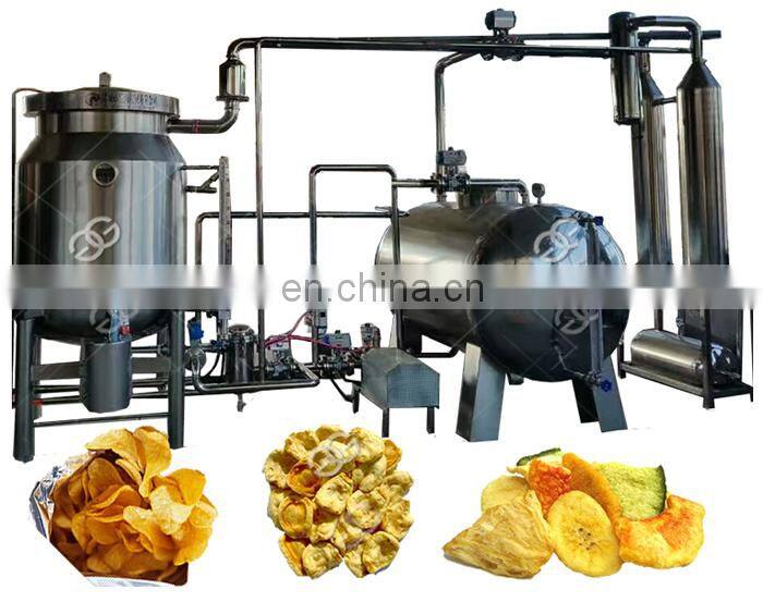 Small Stainless Steel Vacuum Deep Fryer Fruit Vacuum Frying Machine
