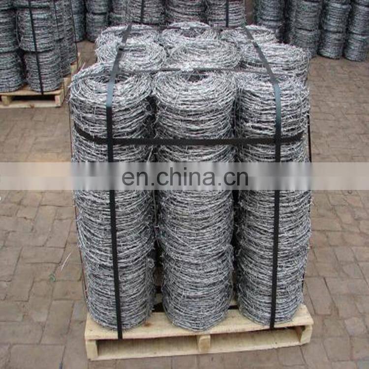 Galvanized or PVC coated Barbed wire Cheap Barbed wire