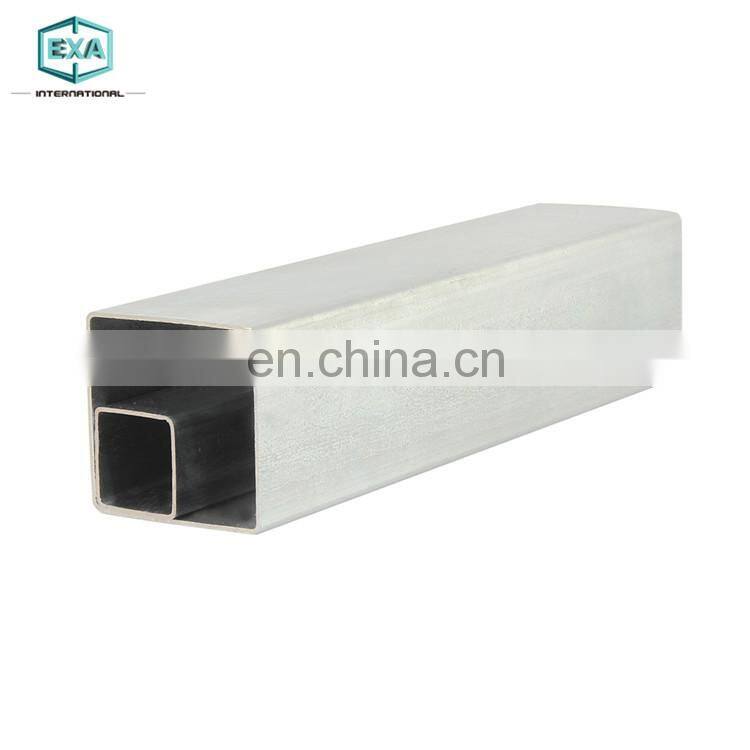 china factory Hot dip galvanized 200x200 mm square hollow steel tube pipe price per kg in stock