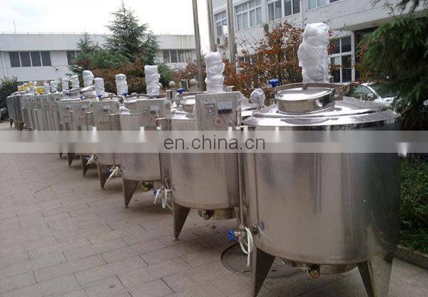 Steam Heating Double Jacket Agitator Mixing Tank
