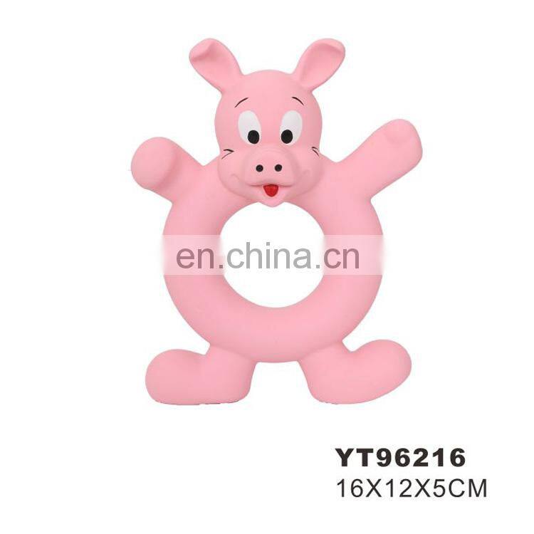 Pet interactive latex toy lion squeaker for dog toy