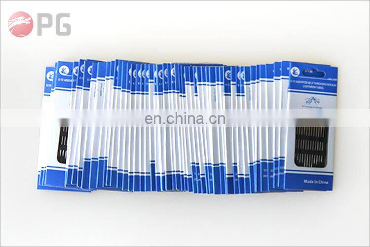 Light hand 6/12 assorted self-threading needles sewing needle