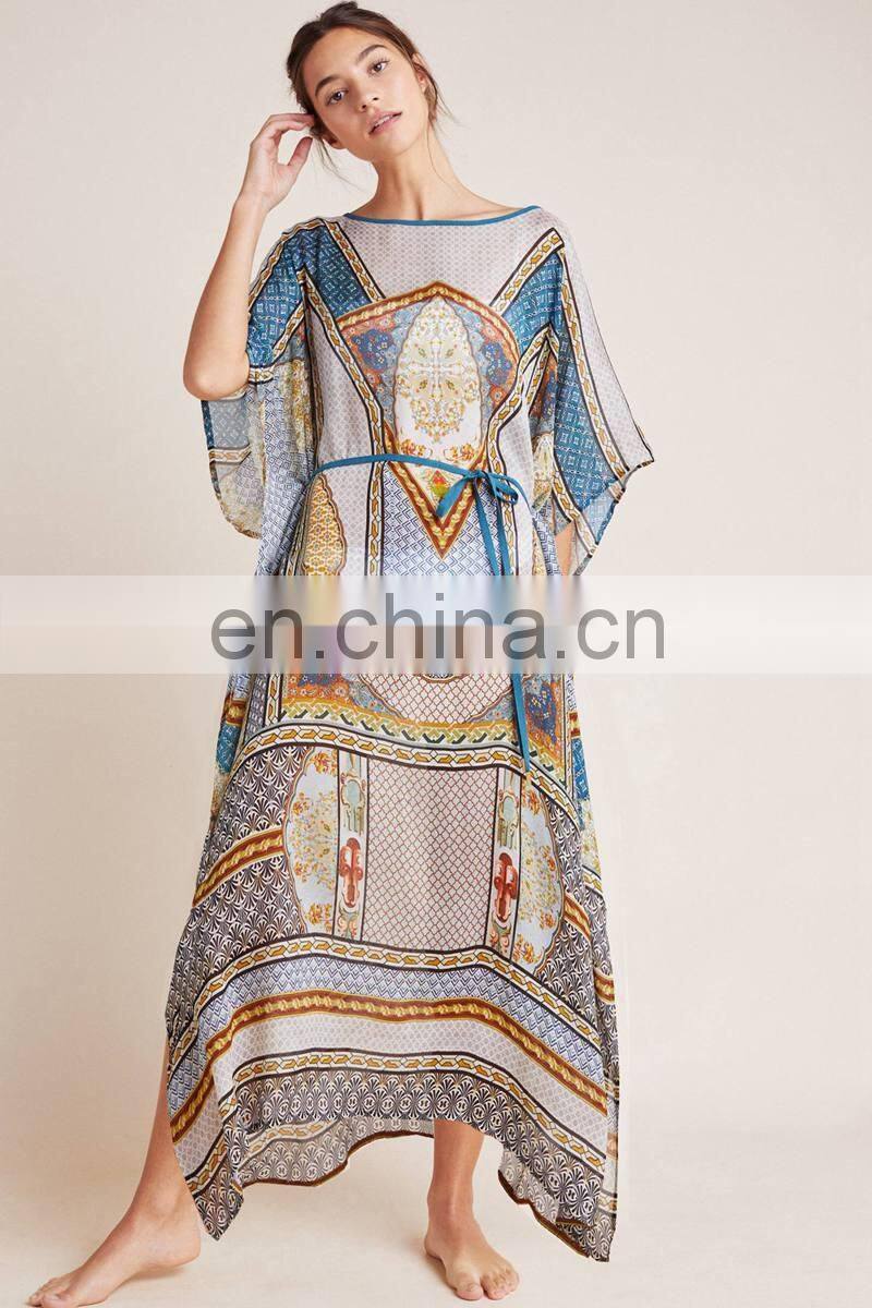 Swim Cover up 2019 Robe de Plage Beachwear Bikini Cover up Plus size Chiffon Bathing suit Cover ups Tunics for Beach Pareo