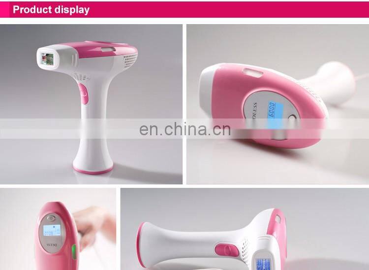 deess IPL laser hair removal machine with changeable flash lamp and built-in skin tone sensor