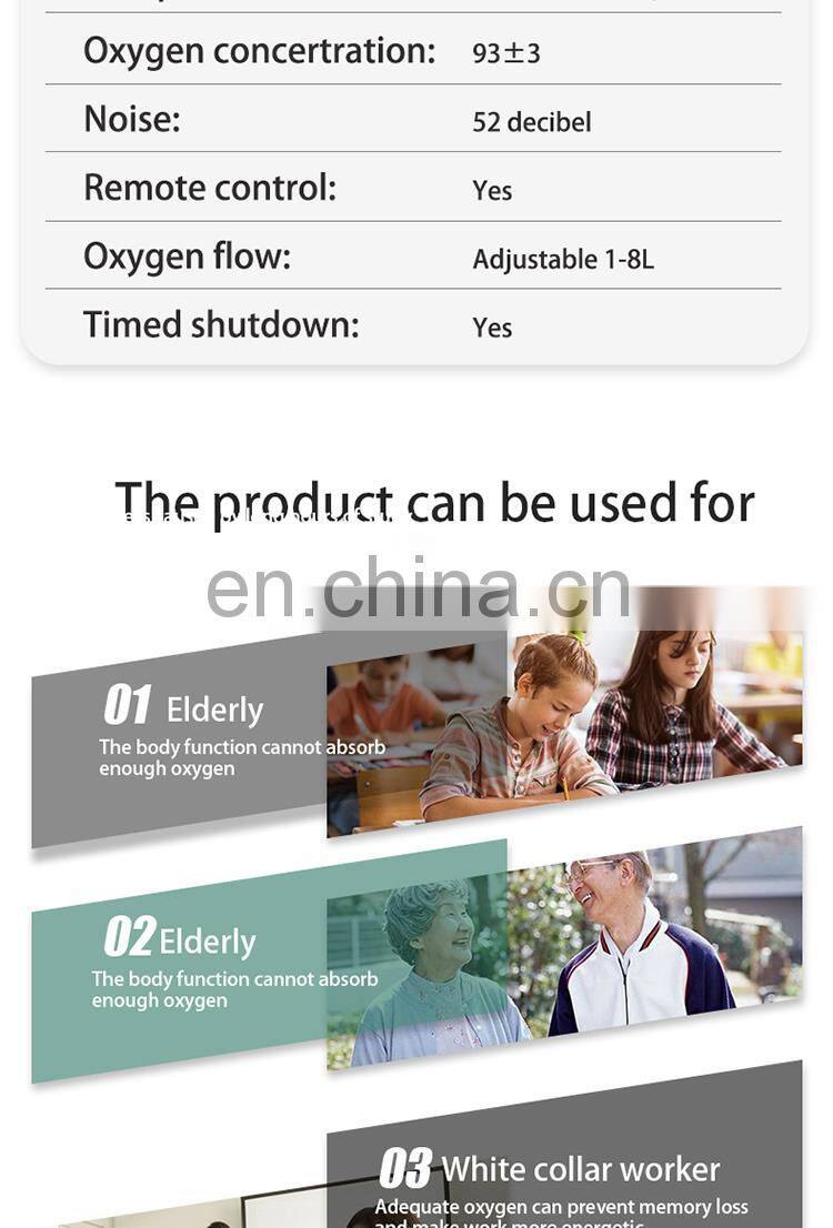 Best Sale 5 Ltr o2 Portable Travel Remote Controlled Oxygen Concentrator