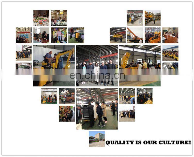 EPA CE certification diesel engine mini 2t excavator machine with thumb attachments