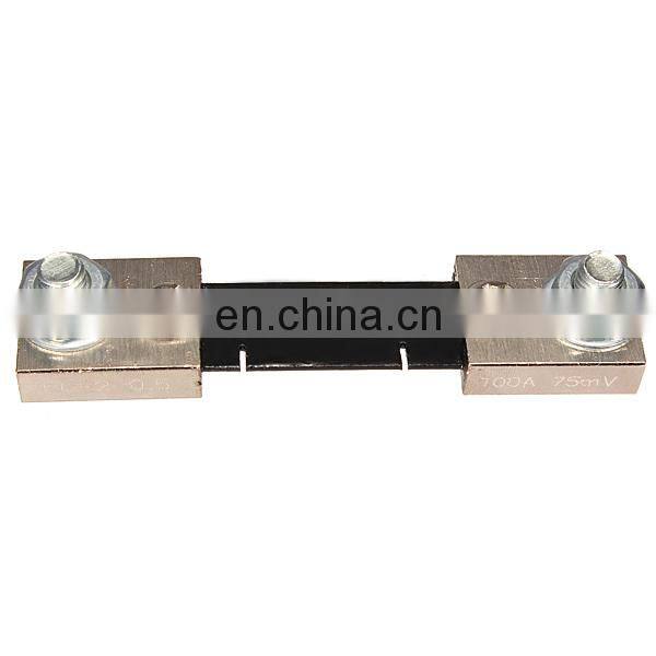 100A 75mV FL-2 DC Current Shunt Resistor For Amp Ampere Panel Meter