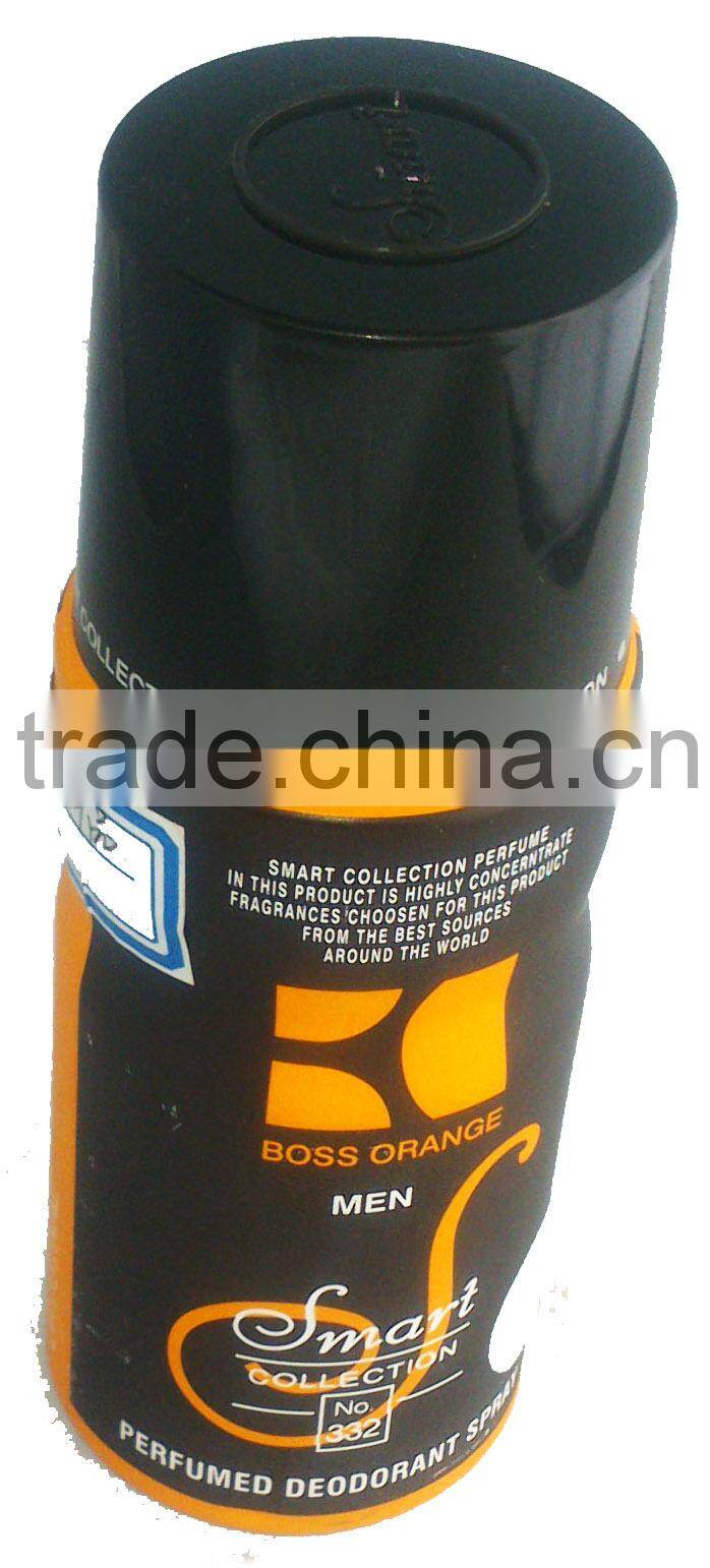 perfumed deodorant spray, aluminium can spray