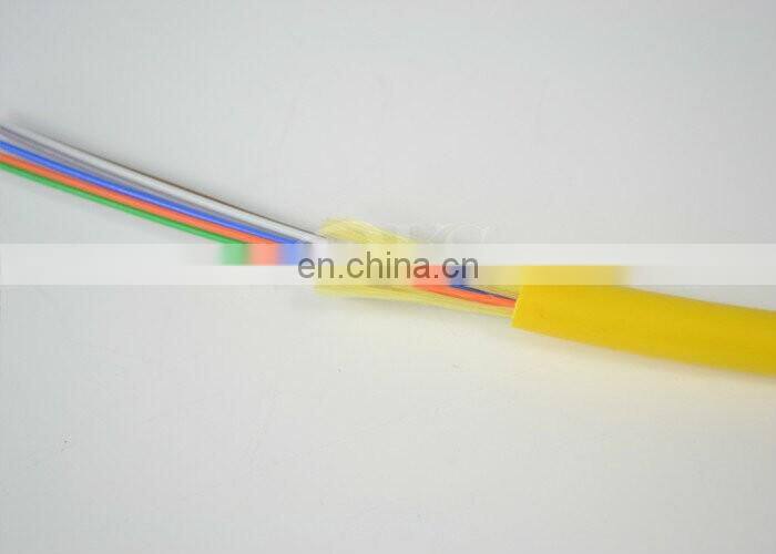 FTTH Indoor 12 core fiber optic cable OM3 / optical fiber distribution cable