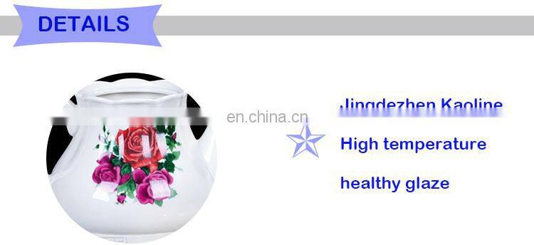 Rose veins 1.5L ceramic electrical tea kettle