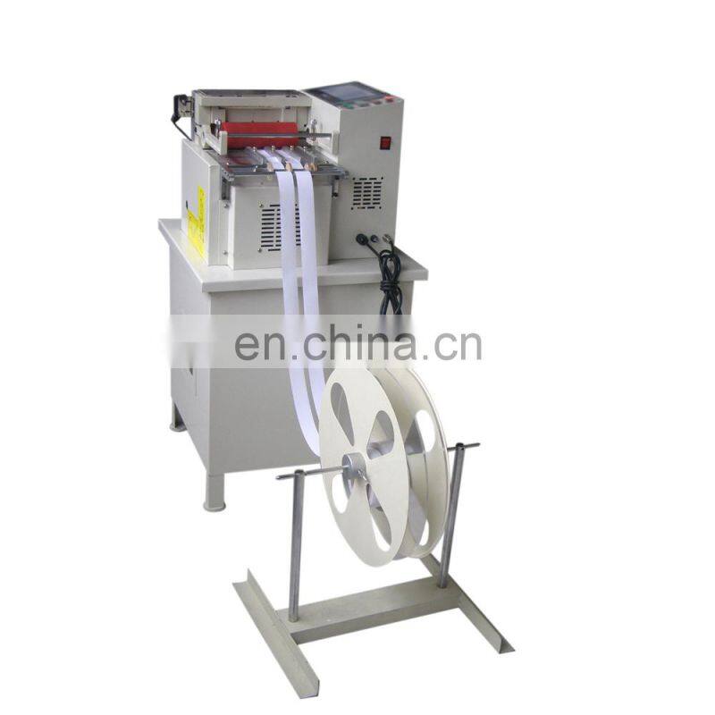 Auto Pneumatic elastic belt cutting machine