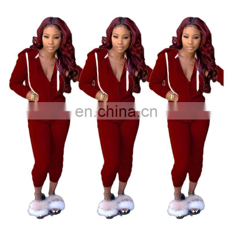 Manufacturers wholesale plus size women's spring and autumn home wear casual 2-piece suit custom sports suit S-5XL