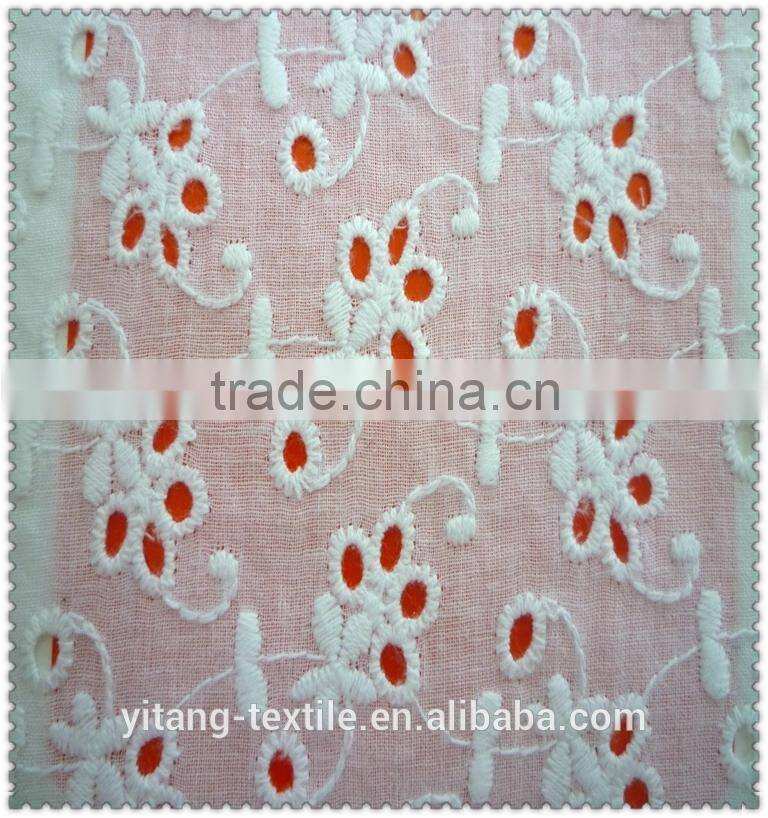 factory price embroidered fabric