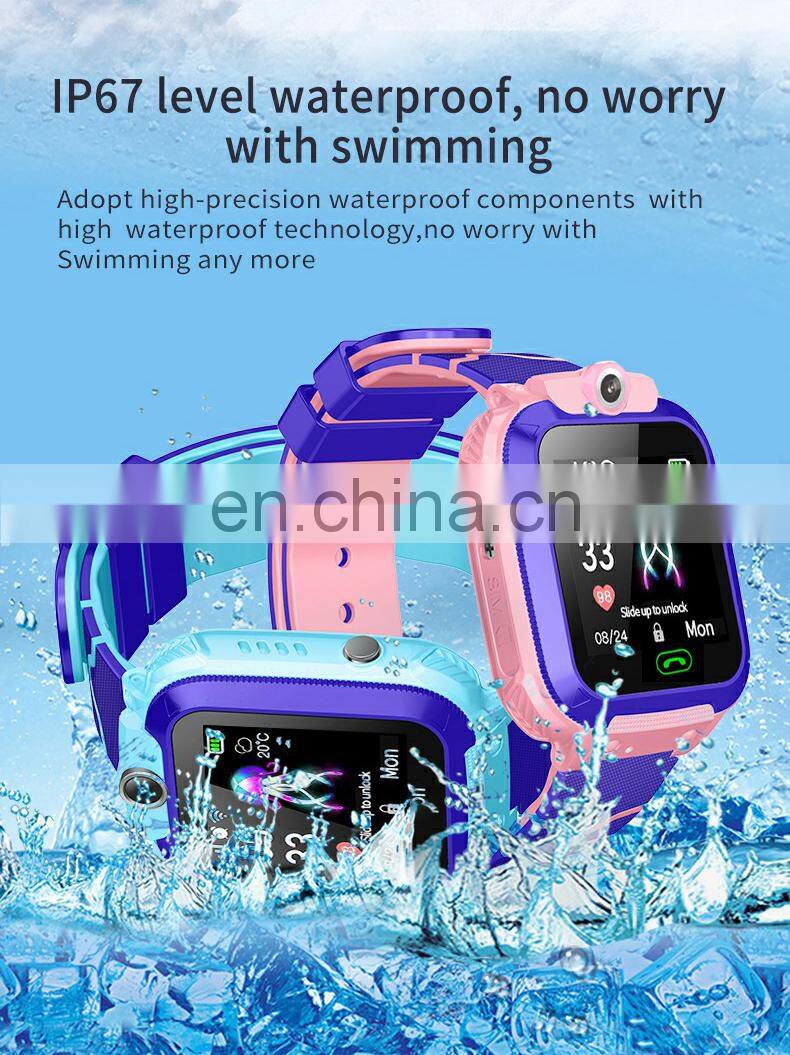 New Private Design from YQT Factory hot selling Q12 ANAK 2G kids watch gps watch sos smart watch jam imo