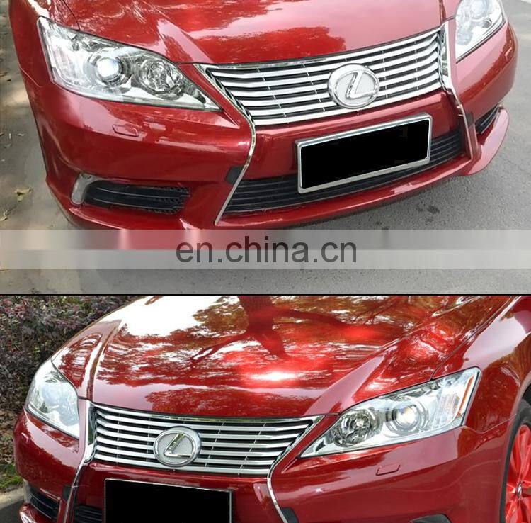Runde ABS Material Modified New Style Front Body Kit For 2006-2012 Lexus ES240 250 300H 350 Front Bumper Headlight