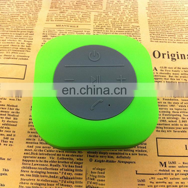 High quality suction cup waterproof shower speaker wireless