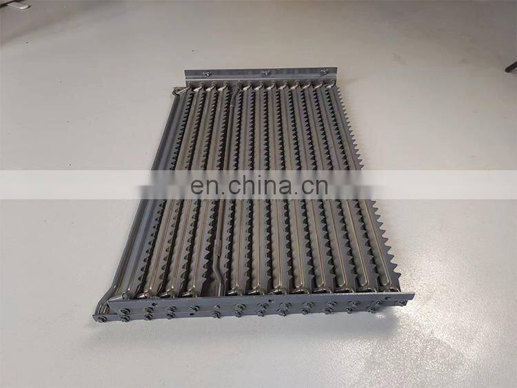 kubota DC70 harvester parts 5T071-71702 stainless steel metal sieve plate SIEVE ASSY(CHAFFER)