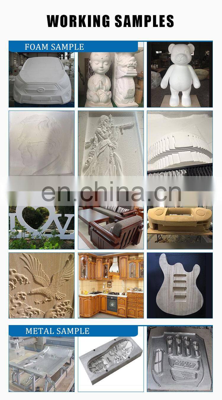 EPS Foam 3D Carving CNC Router for Wood Statue Sculpture 3 Axis 4 Axis 5 Axis Foam EPS Molding Machine