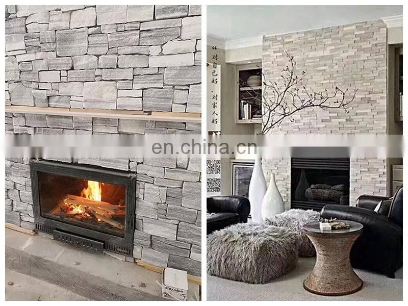 decorative outdoor exterior multicolor natural grey cement cultural stone slate tile wall for interior walls